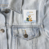 Personaliseren, RCIA feliciteert katholieke heilig Vierkante Button 5,1 Cm (In situ)