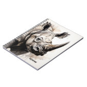 PERSONALISEREN: Rhino | Notitieboek Journal (Linkerzijde)