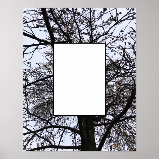 PERSONALISEREN! RUSTIEKE 'MAT' ACHTERGROND POSTER (Voorkant)