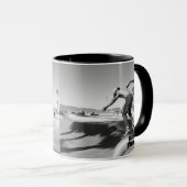 Personaliseren, Schaats Eat Sleep Herhalen Mok (Voorkant rechts)