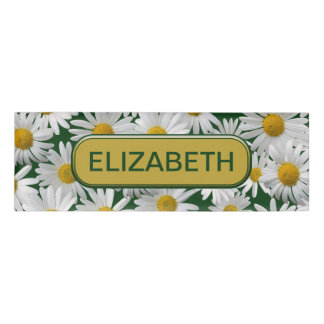 Personaliseren - Schadelijk, Bright Daisy Naambadge