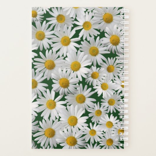 Personaliseren - Schadelijk, Bright Daisy Planner (Achterkant)