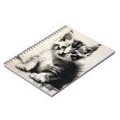 PERSONALISEREN: Schattigee kitten | Notitieboek Jo (Linkerzijde)