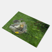 Personaliseren, sjabloon, dier, huisdier, levend, deurmat (Schuin)