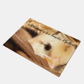 Personaliseren, sjabloon, dier, huisdier, levend,  deurmat (Schuin)