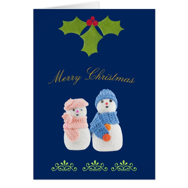 Personaliseren, Snowman&Sneeuwvrouw (Voorkant)
