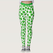 Personaliseren: St Patrick's Erin gaat Bragh Shamr Leggings (Voorkant)