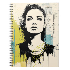 PERSONALISEREN: Street Art - Wachten | Notitieboek