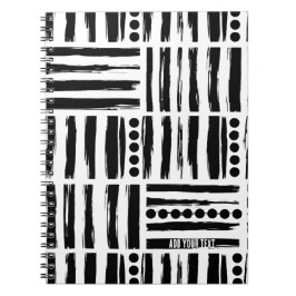 Personaliseren: strepen en vlekken | Notitieboek J