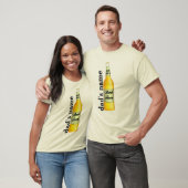 PERSONALISEREN Vaderdag Dad bier met beste jaar T-shirt (Unisex)