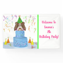 Personaliseren van Birthday Cavalier King Charles