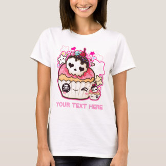 Personaliseren van de kawaii-schedel t-shirt