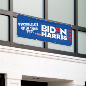 Personaliseren voor Biden/Harris 2020 Vinyl (teken Spandoek (Buitenkant Gebouw)