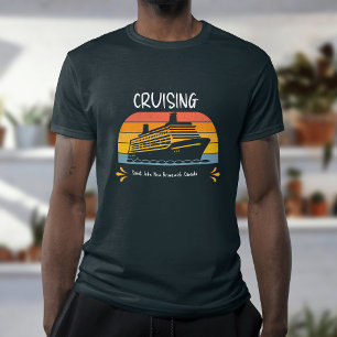 Personaliseren voor familie cruise vakantie t-shirt
