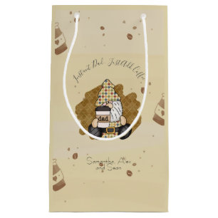 Personaliseren voor Koffee Lover Pa VINTAGE Klein Cadeauzakje