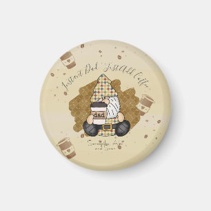 Personaliseren voor Koffee Lover Pa VINTAGE Magneet