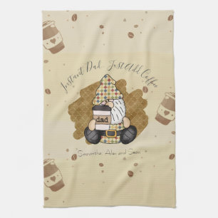 Personaliseren voor Koffee Lover Pa   VINTAGE Theedoek