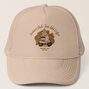 Personaliseren voor Koffee Lover Pa VINTAGE Trucker Pet