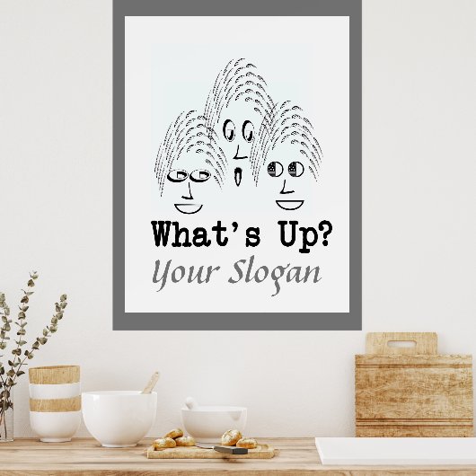 Personaliseren Wat is er? Poster (Keuken)