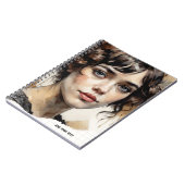 PERSONALISEREN: Waterverf Portret | Notitieboek (Linkerzijde)