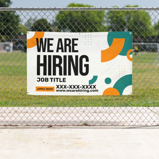 Personaliseren We huren de contactgegevens voor ta Spandoek (Insitu)