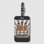 Personaliserende brouwerij voor bottelboten bagagelabel (Voorkant (verticaal))