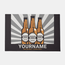 Personaliserende brouwerij voor bottelboten deurmat