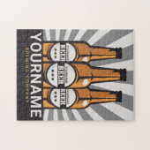 Personaliserende brouwerij voor bottelboten legpuzzel (Horizontaal)