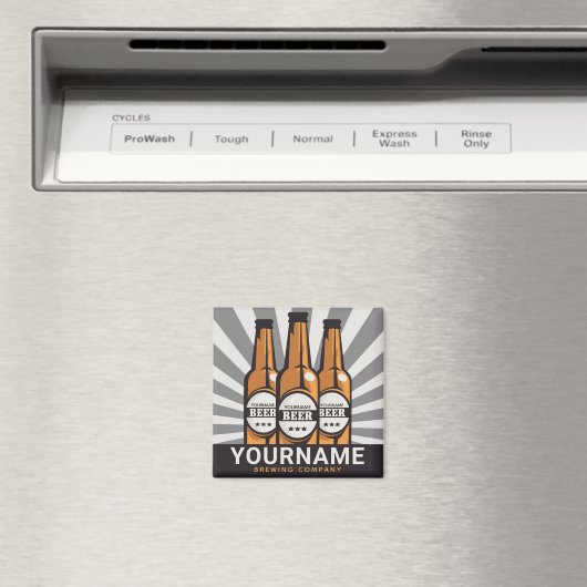 Personaliserende brouwerij voor bottelboten magneet (Insitu (Vaatwasser))