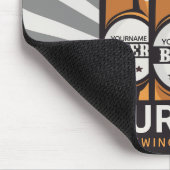 Personaliserende brouwerij voor bottelboten muismat (Hoek)