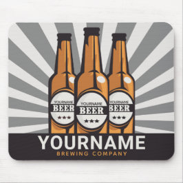 Personaliserende brouwerij voor bottelboten muismat
