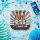 Personaliserende brouwerij voor bottelboten papieren bordje (Feest)