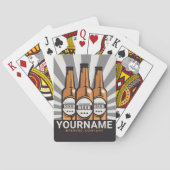 Personaliserende brouwerij voor bottelboten pokerkaarten (Achterkant)