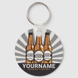 Personaliserende brouwerij voor bottelboten sleutelhanger