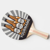 Personaliserende brouwerij voor bottelboten tafeltennisbatje (Zijkant)