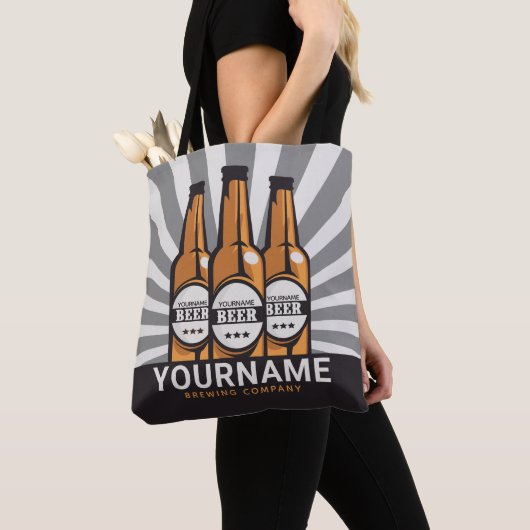 Personaliserende brouwerij voor bottelboten tote bag (Dichtbij)