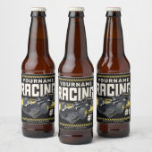 Personaliseringsteam Fast Race-autorijstuurprogram Bier Etiket (Flessen)