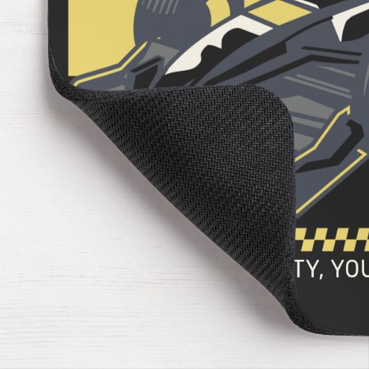 Personaliseringsteam Fast Race-autorijstuurprogram Muismat (Hoek)