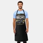 Personaliseringsteam Fast Race-autorijstuurprogram Schort (Gedragen)