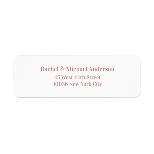 Personalisiane Adressaufkleber Etiket (Voorkant)