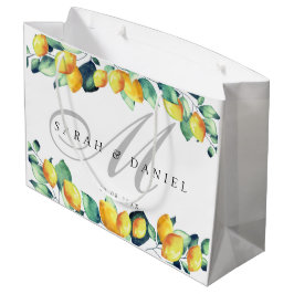 Personalisierbar Elegant Toscana Wedding Groot Cadeauzakje