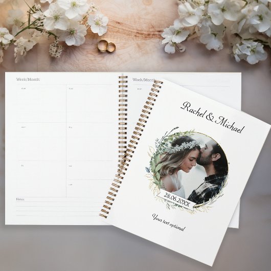 Personalisierbar Foto Hochzeit Planer Planner