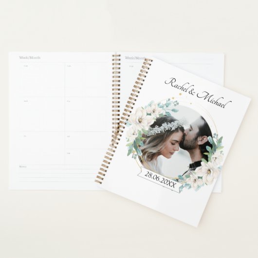 Personalisierbar Foto Hochzeit Planer Planner (Display)