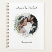 Personalisierbar Foto Hochzeit Planer Planner (Voorkant)