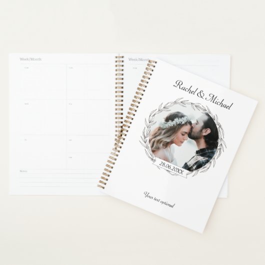 Personalisierbar Foto Hochzeit Planner (Display)