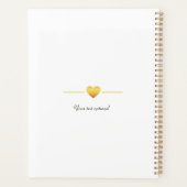 Personalisierbar Foto Hochzeit Planner (Achterkant)