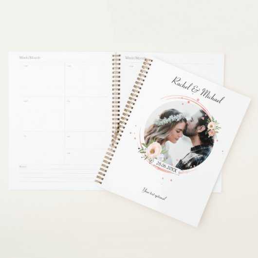 Personalisierbar Foto Hochzeit Planner (Display)