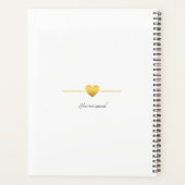 Personalisierbar Foto Hochzeit Planner (Achterkant)