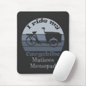 personalisierbar, Lastenrad, Dein Name Muismat (Met muis)