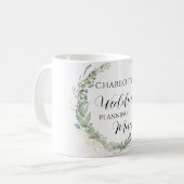 Personalisierbar- Wedding-Planning-Mug     Koffiemok (Voorkant links)